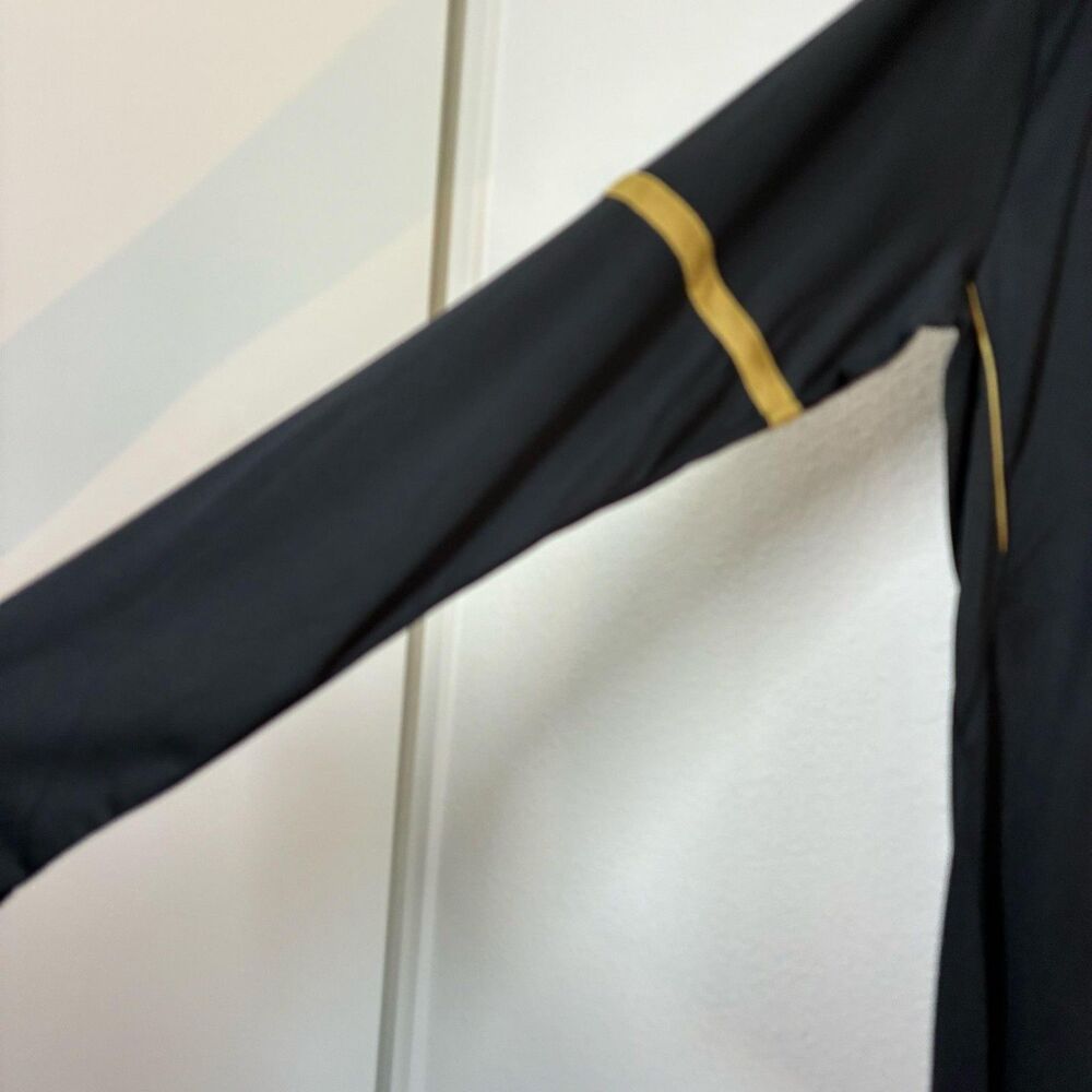 Eagle Logo Jersey Mens 2XL Black Gold Soccer Football Joma DRY MX Long Sleeve - Picture 11 of 15